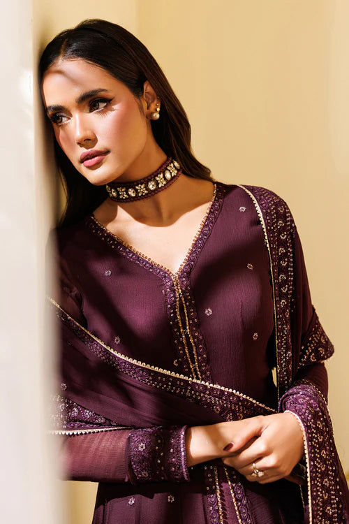 Zarif Stitched Eid Chiffon Collection - 2026 (ZRF-EMC 23)