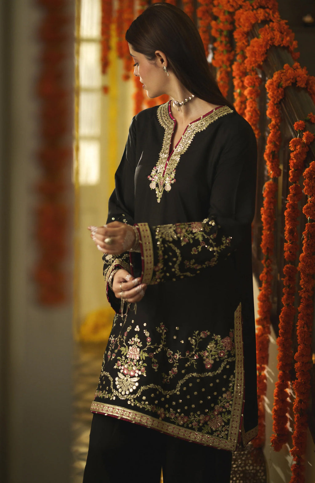 Mubarak by Casual Lite | Stitched Embroidered Viscose Silk Collection - 2026 (ZARVEEN)