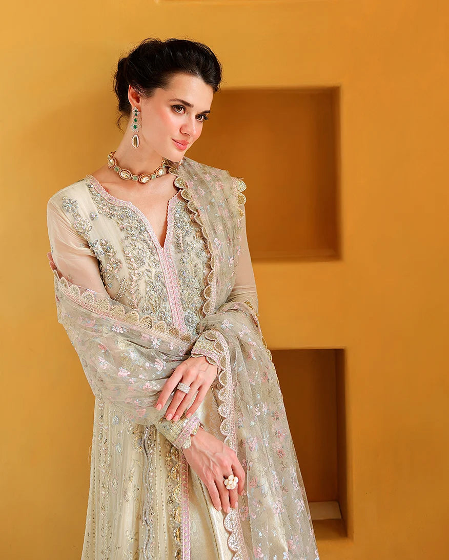 Bachelorette Chronicles by Mushq | Unstitched Embroidered Chiffon Collection'26 (BLUSH HOUR)