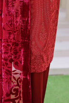 Royel Needleuork by HZ Textile | Unstitched Velevet Embroidered Collection'26 (D-04)