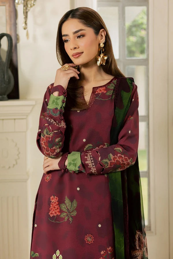 Signature by Nureh | Unstitched Printed Slub Viscose Collection - 2026 (SP-212)