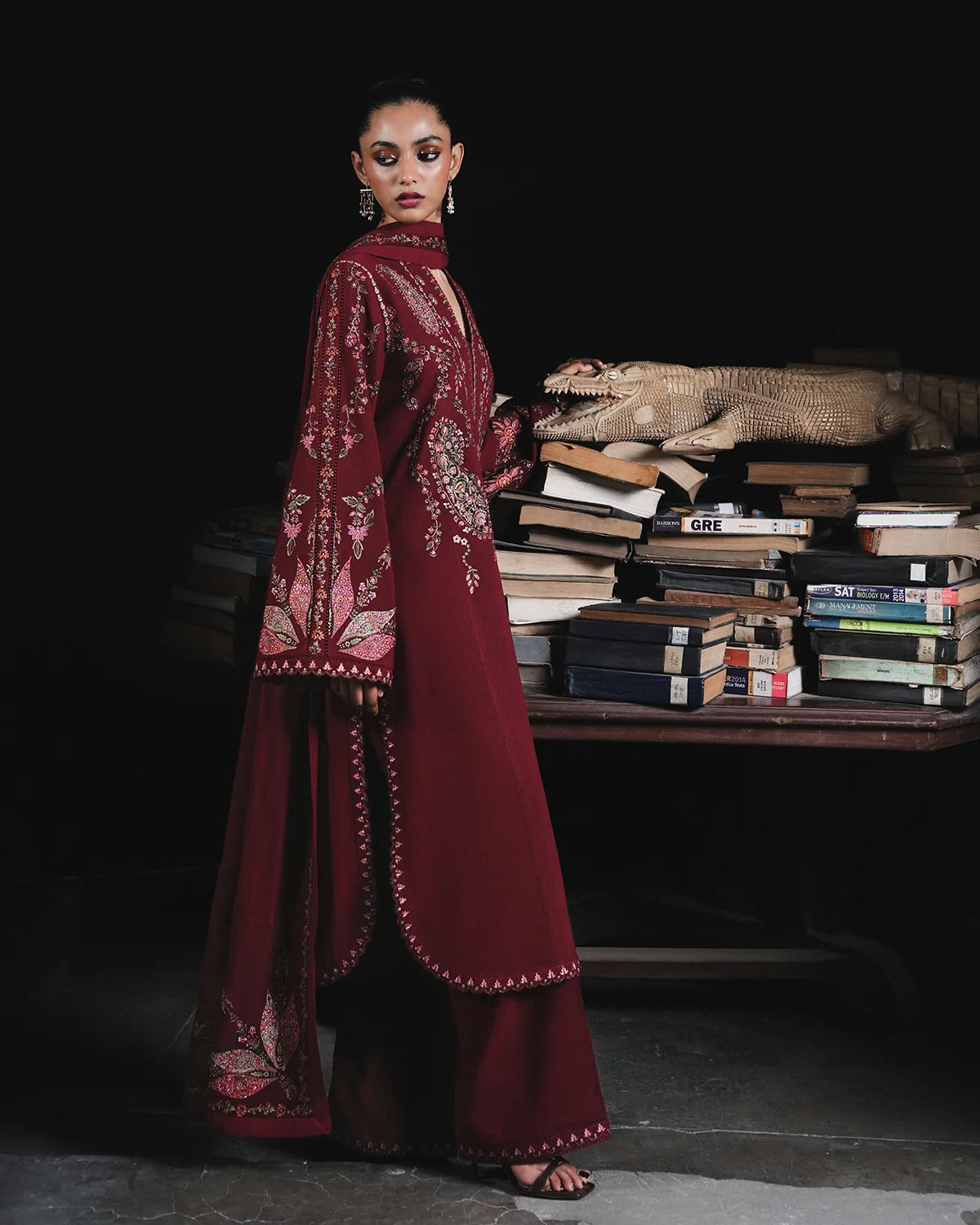 Jugnu by Hussain Rehar | Unstitched Karandi Embroidered Collection - 2026 (PARUL)