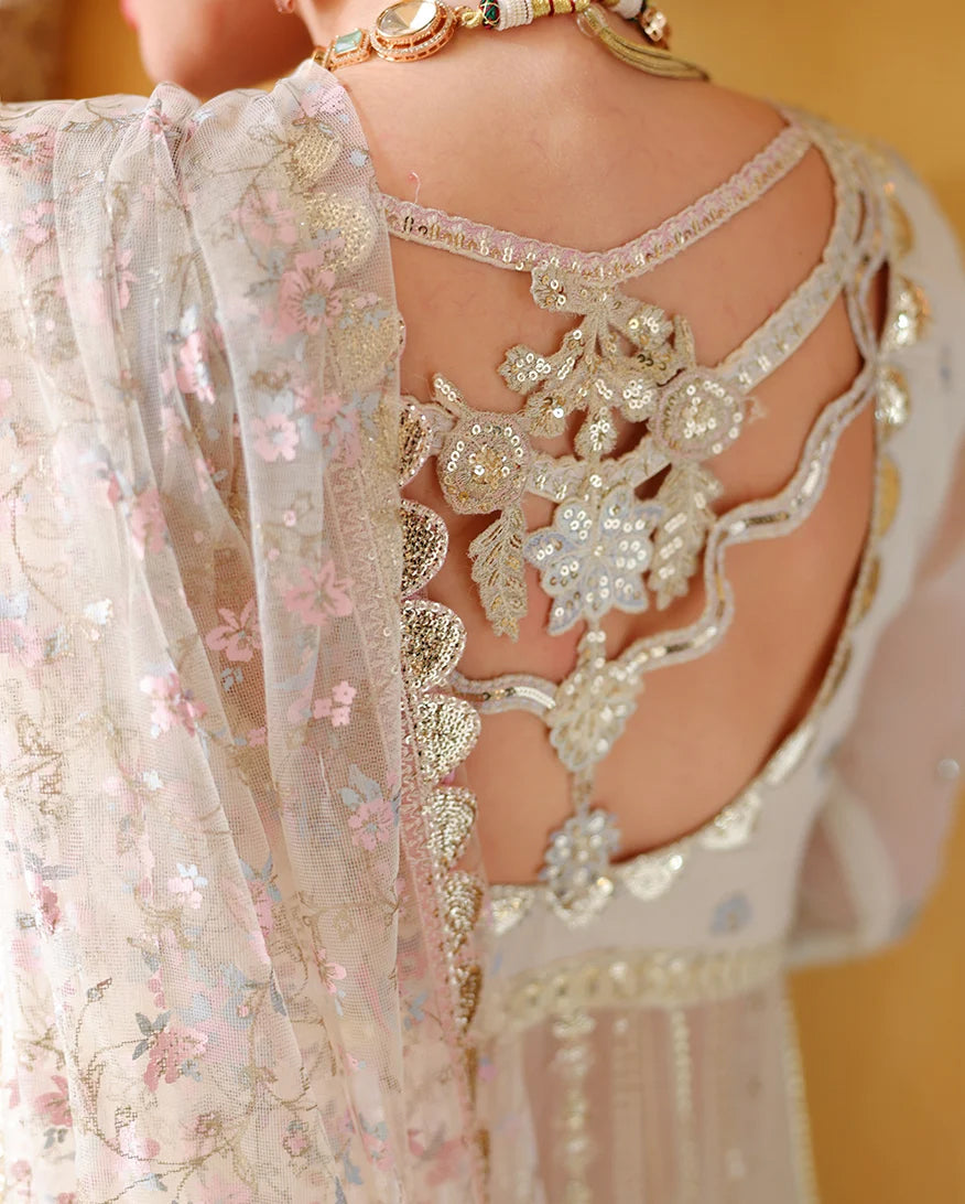 Bachelorette Chronicles by Mushq | Unstitched Embroidered Chiffon Collection'26 (BLUSH HOUR)