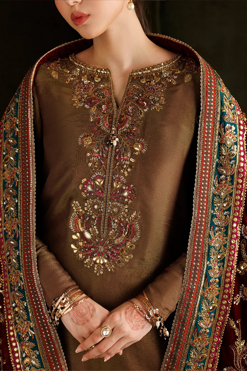 Iznik Unstitched Embroidered Velvet Collection - 2026 (IV-83)