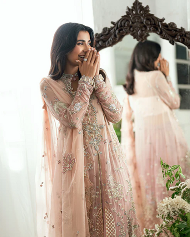 Sham Shandaar by Mushq | Unstitched Chiffon Collection - 2025 (SHEHNAI)
