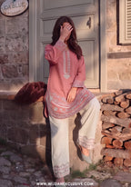 Rang e Mirha by Amna Khadija | Stitched 2pc Embroidered Cotton Lawn Collection'26 (D-04)