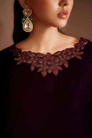 Iznik Unstitched Embroidered Formal Velvet Edit - 2025 IV-57