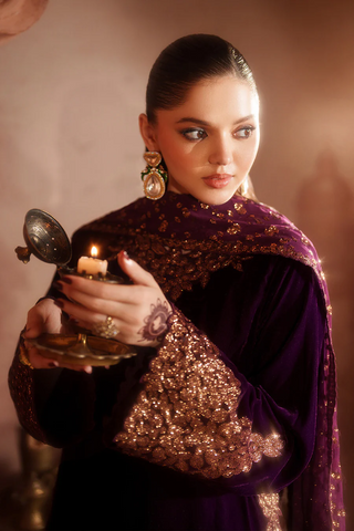 Iznik Unstitched Embroidered Formal Velvet Edit - 2025 IV-57