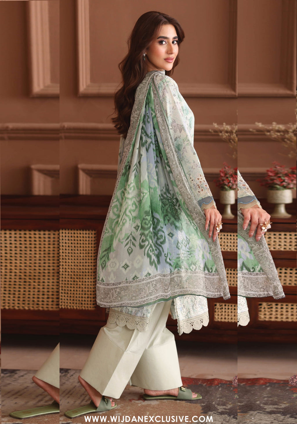 Keyaan by Johra | Unstitched Embroidered Chikankari Lawn Collection - 2026 JH-1028