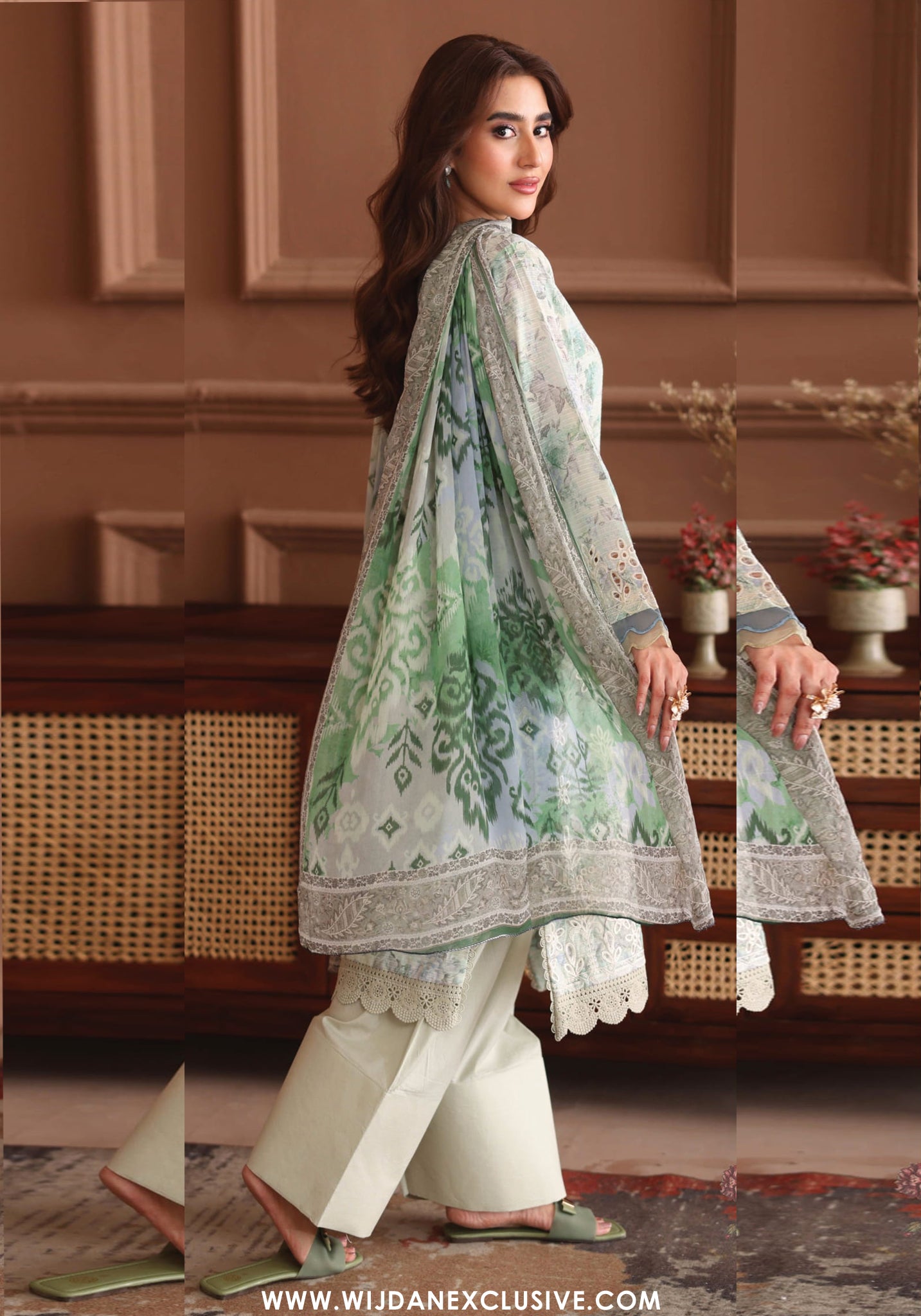 Keyaan by Johra | Unstitched Embroidered Chikankari Lawn Collection - 2026 JH-1028