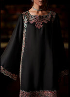 Eala by Casual Lite| Stitched Silk Collection -  2026 (OBSIDIAN GRACE)