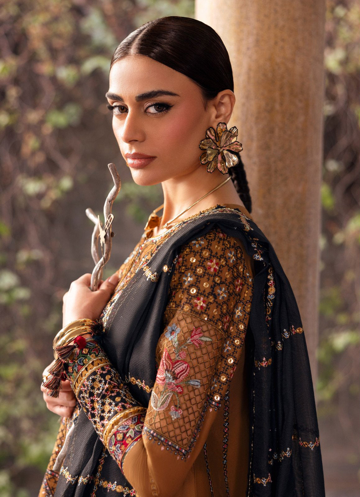 Shahkaar by Jazmin | Unstitched Luxury Eid Lawn S'S - 2026 (D-05)