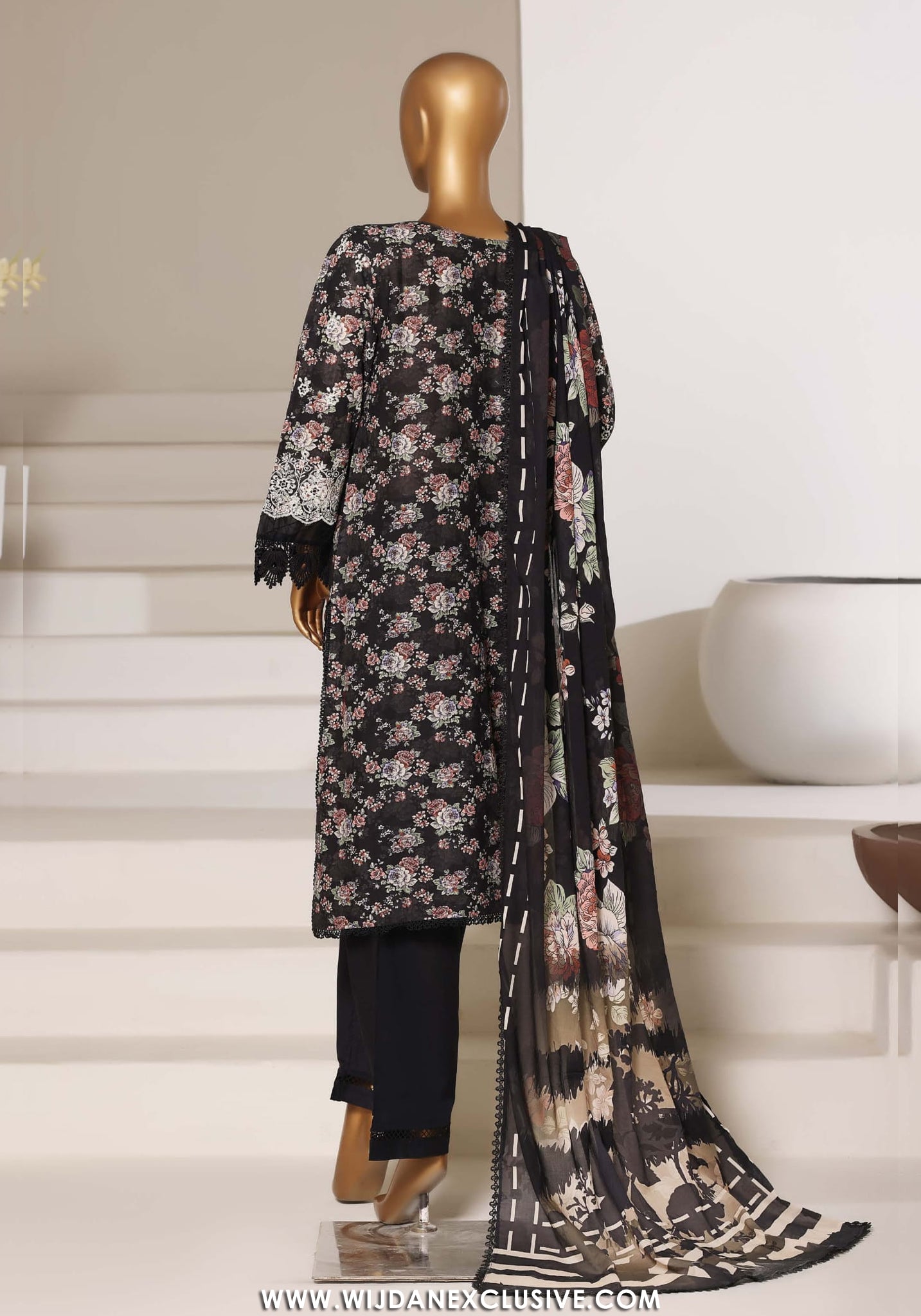 Sadabahar Stitched Laser Fusion Chikankari Vol-I Collection - 2026 SB26LF-05