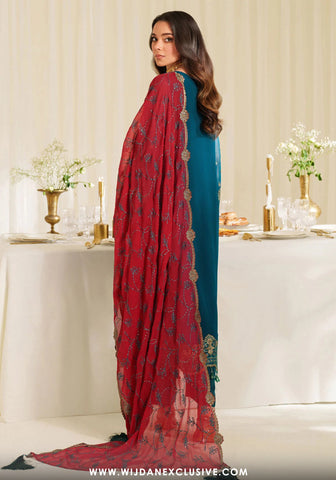 Noore Unstitched Luxury Chiffon Collection - 2025 by Imrozia Serene M-93 LYRA