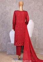 HZ Valencia Jacquard Embroidered Unstitched Lawn Collection - 2026 (VJE-7106)