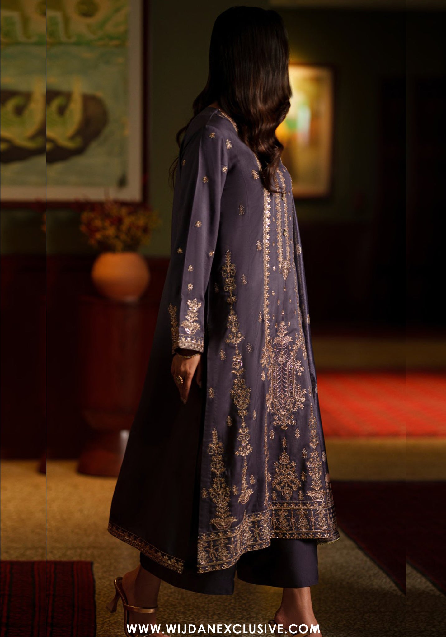 Elara by Casual Lite | Stitched Embroidered Viscose Silk Collection - 2026 (NOCTAVIA)