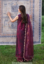 Afrozeh Unstitched Luxury Embroidered A-Lawn Edit'26 (THALIA)