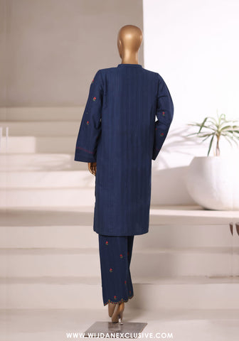 Sadabahar Vybe Stitched Jacquard Embroidered Sets Vol-II Collection - 2025 (BLUE)