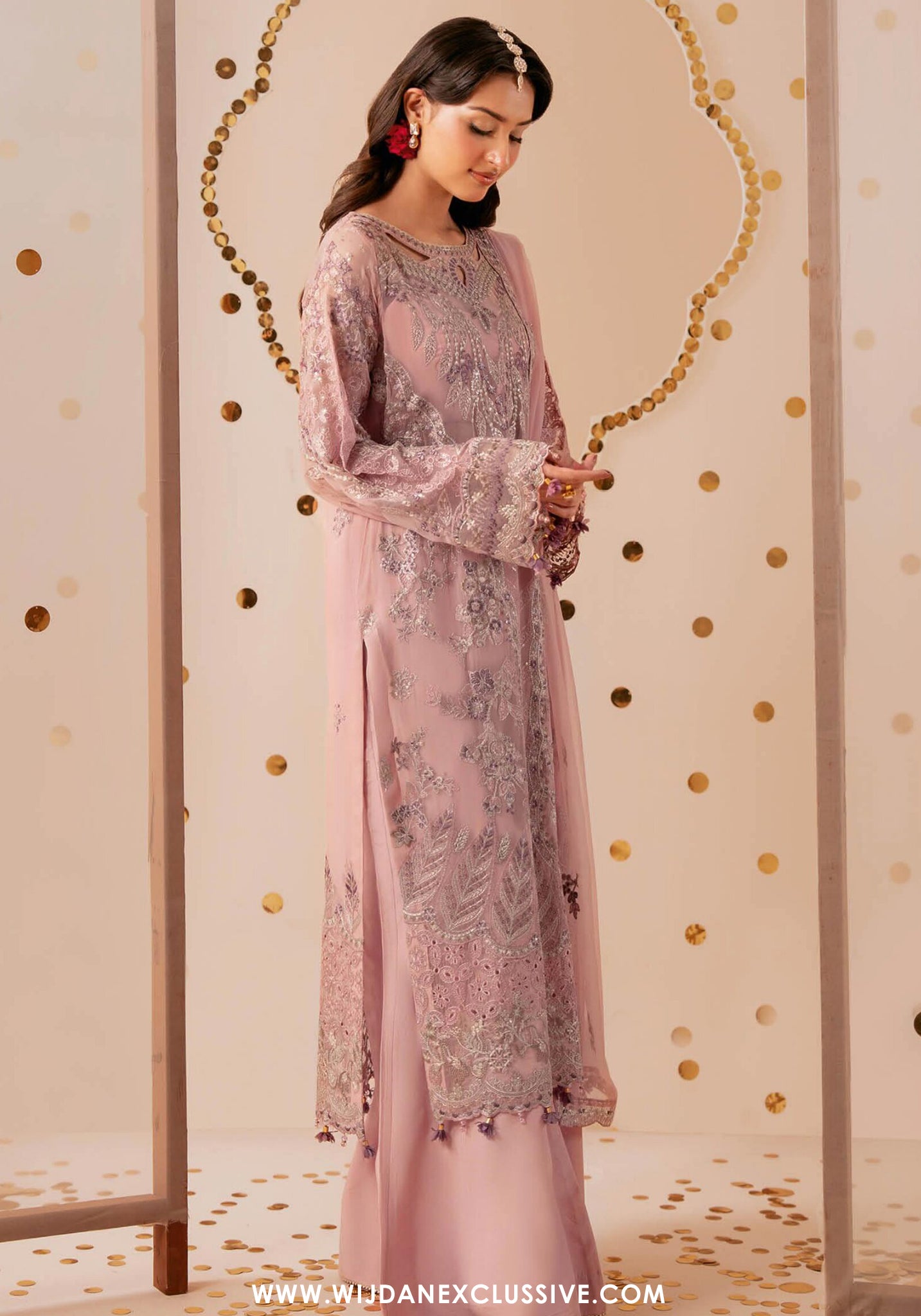 Dastak by Ramsha | Unstitched Luxury Formal Chiffon Collection - 2026 (D-05)