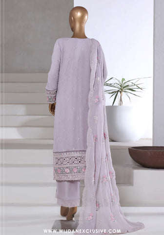 Afsanay by Sadabahar | Stitched Luxury Chiffon Vol-14 Collection - 2025 (GREY)
