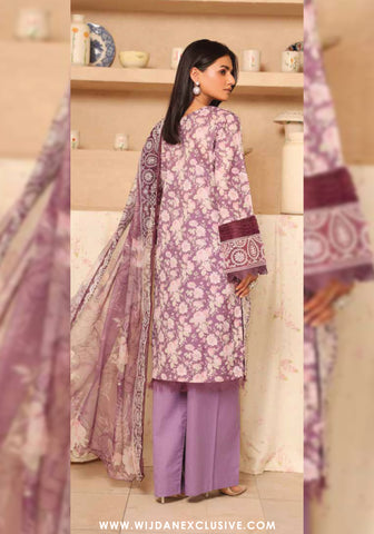Aleeha Unstitched Embroidered Lawn Chikankari Collection - 2025 by Johra JH-949