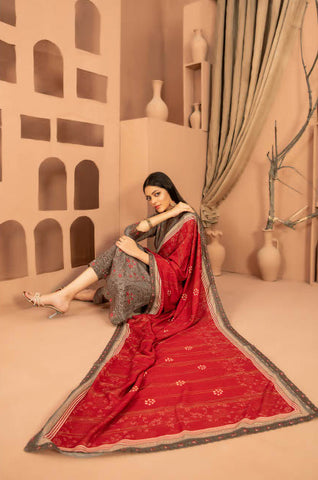 Mansha by Tawakkal Unstitched Winter Collection (D-5106)