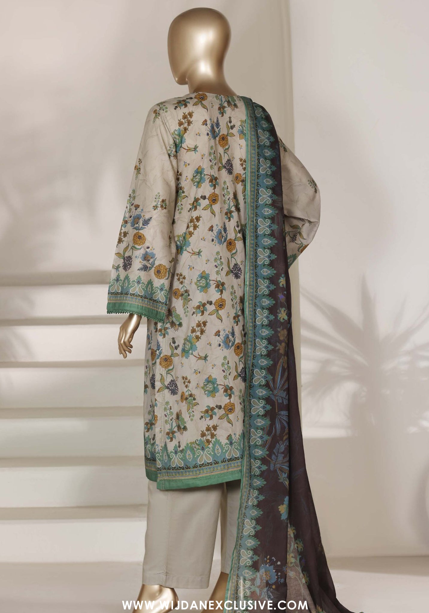 Sadabahar Stitched Printed Lawn Vol-III Collection - 2026 (D-05)