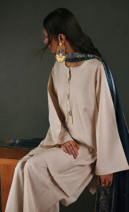 Azzurra by Casual Lite | Stitched Premium Cotton Lawn Summer Collection - 2026 (D-05)