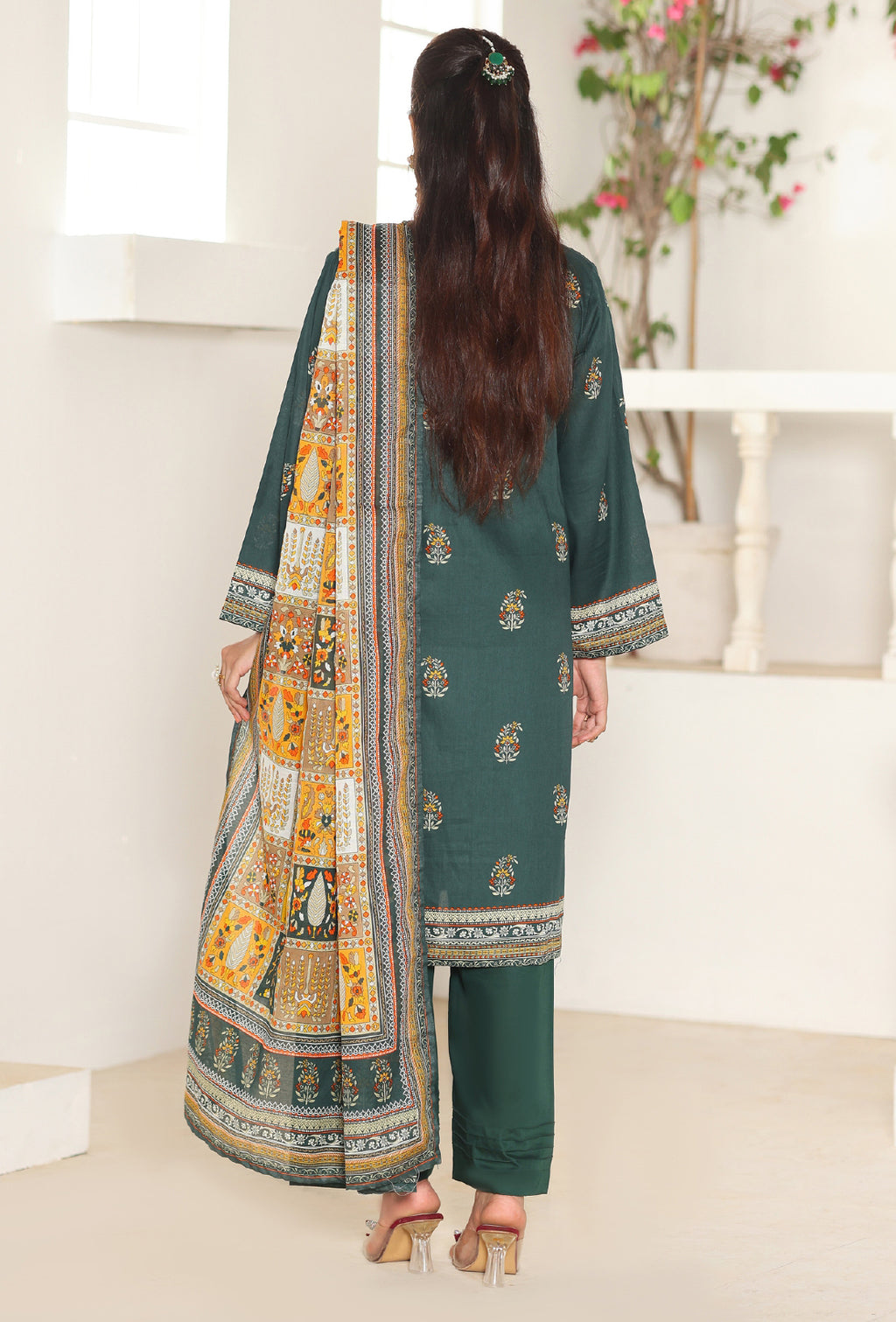 Maya by Aizal | Stitched Digital Printed Lawn Vol-03 Collection - 2026 (D-05)
