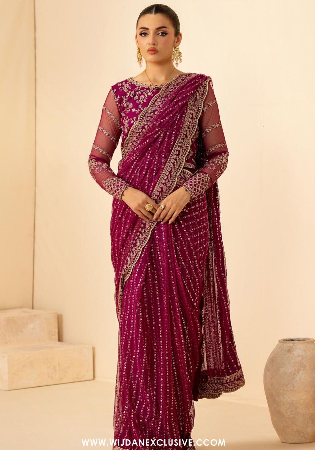 Riwayat by Zarif | Unstitched Formal Chiffon Collection - 2026 (SADAА)