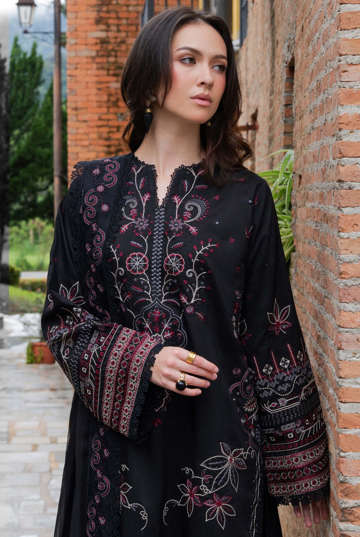 Amani by Marjjan | Unstitched Embroidered Viscose Collection - 2026 (MSV-09/A)