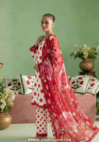 A Dots by Aalaya | Unstitched Printed Lawn Vol-02 Collection - 2026 (D-05)