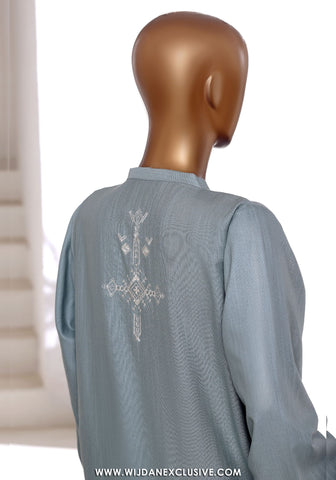 Sadabahar Vybe Stitched 2PC Co-Ords Winter Collection - 2025 (LIGHT BLUE)