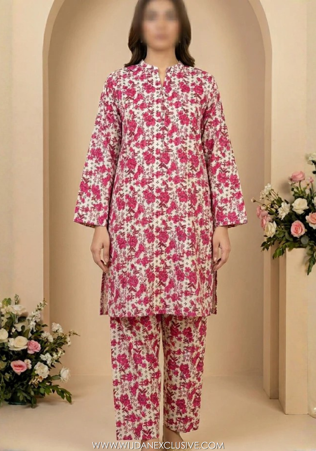 Travel Time by Amna Khadija | 2pc Stitched Printed Lawn Collection - 2026 (D-05)