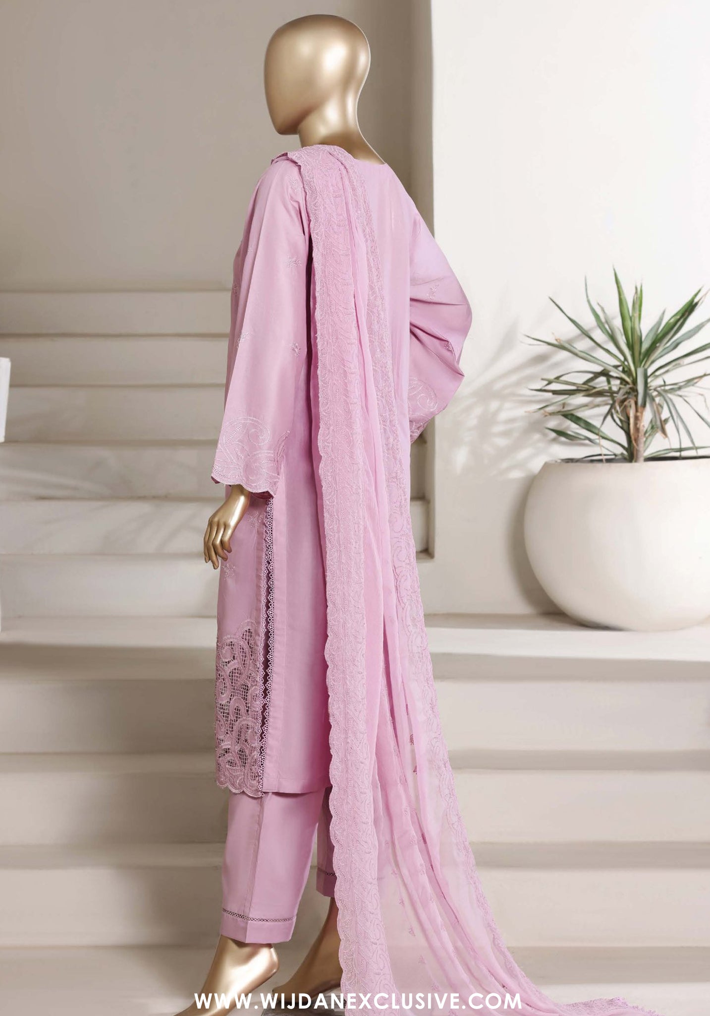 Sadabahar Chikankari Stitched Laser Work Vol-II Collection - 2026 (D-05)