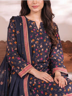 VS Daman Unstitched Exclusive Cambric Printed Vol-01 Collection - 2026 (D-001)