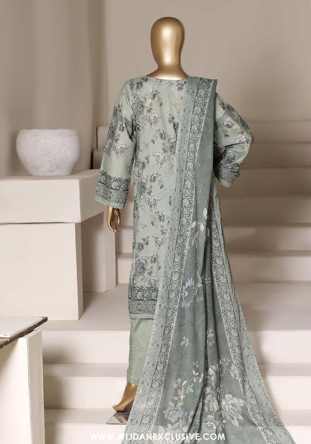 Sadabahar Stitched Printed Lawn Vol-II Collection - 2026 (D-05)