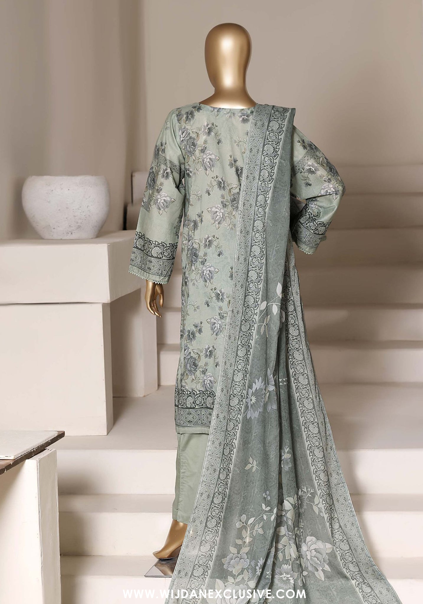 Sadabahar Stitched Printed Lawn Vol-II Collection - 2026 (D-05)