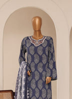 Sadabahar Cutwork Stitched 3pc Lawn Collection - 2026 (D-05)