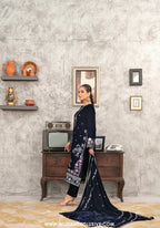 Yaadein by Tawakkal | Unstitched Fancy Heay Emb Velvet Collection - 2026 (D-5939)