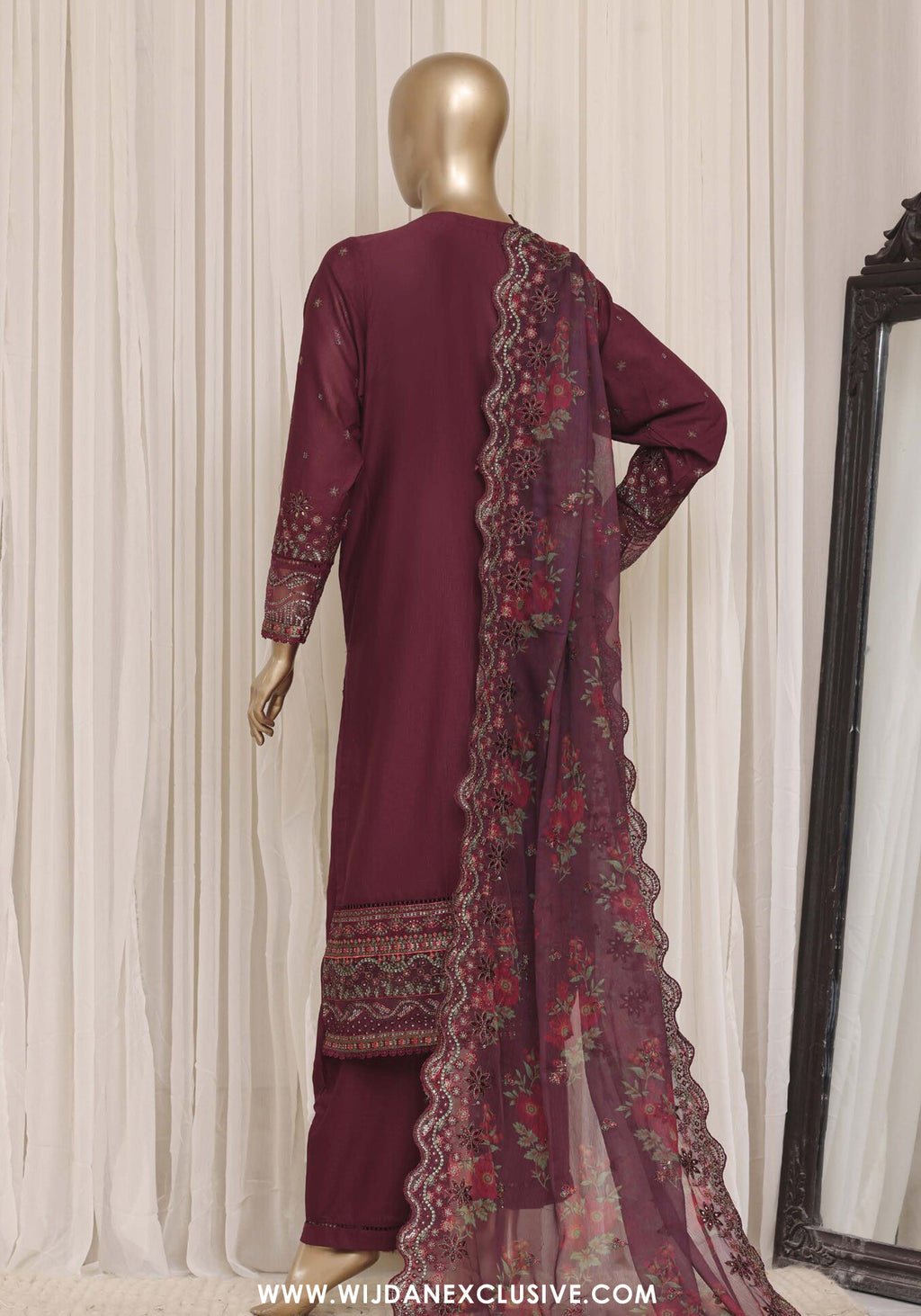 Sadabahar Stitched Luxury Embroidered Festive Vol-08 Collection - 2026 (D-05)