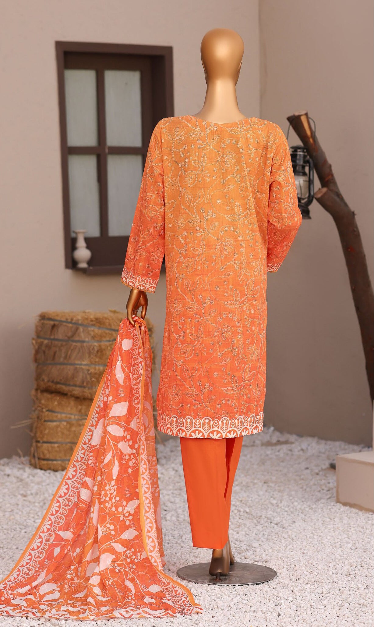 Elite by HZ Textile | Unstitched Embroidered Lawn Collection - 2026 (EC-1279)