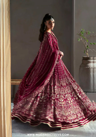 Akbar Aslam Unstitched Luxury Formals Collection Mahroze - 1609