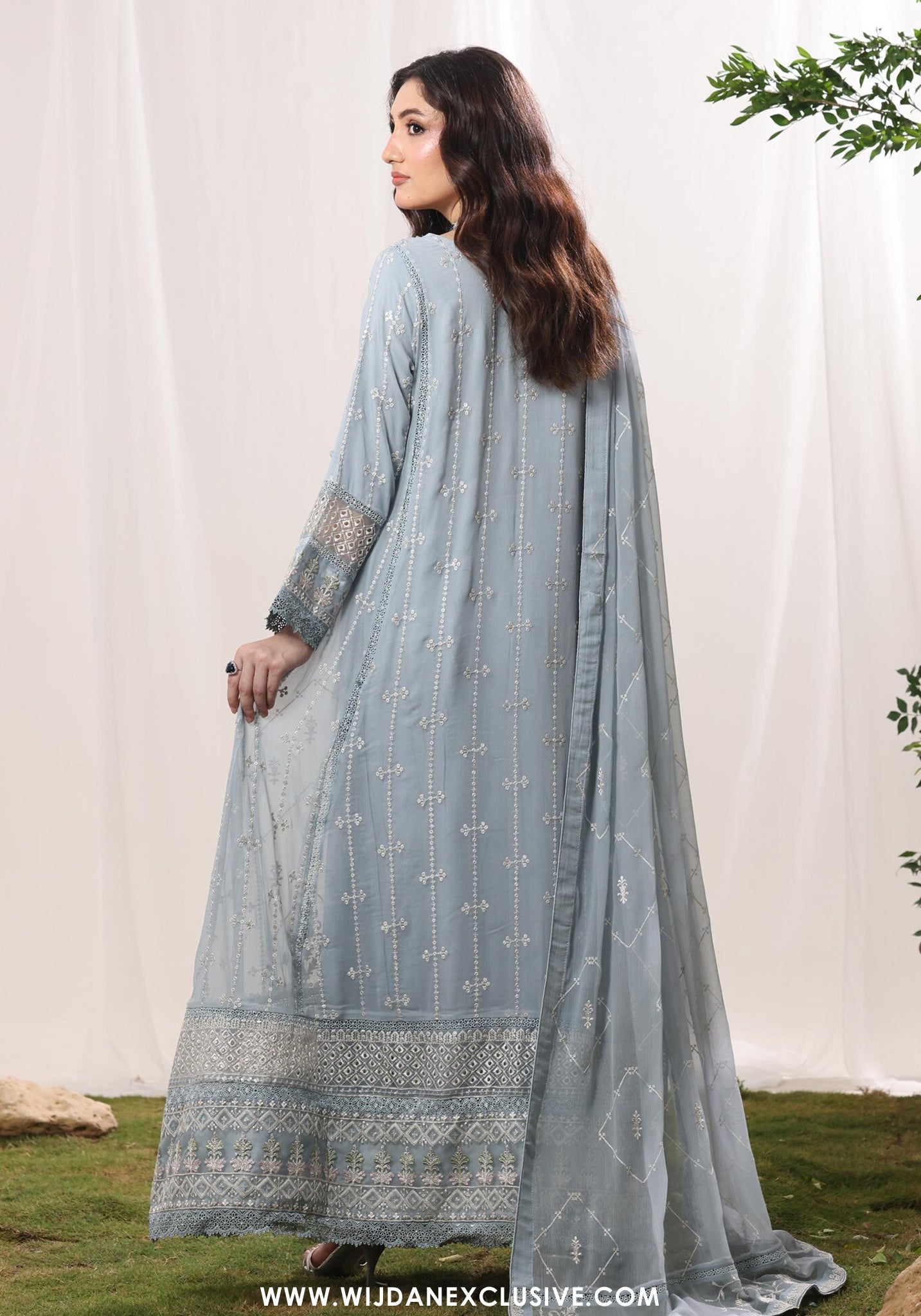 Mehrab by Guzel | Stitched Luxury Chiffon Embroidered Collection - 2026 (NARMEEN)
