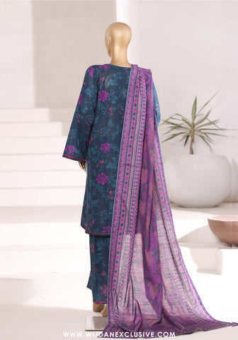 Sadabahar Stitched Khaddar Fall Embroidered Collection - 2025 (ZINC FLORAL)
