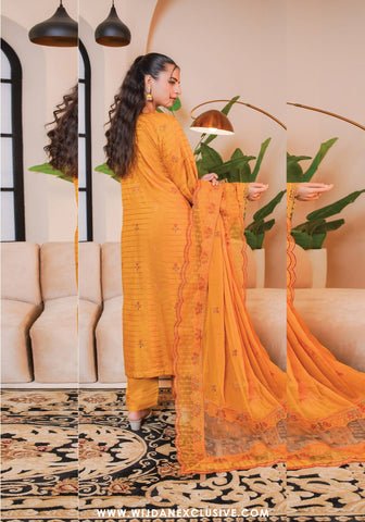 Paraachi Unstitched Embroidered Viscose Series-1 Collection - 2025 D-02