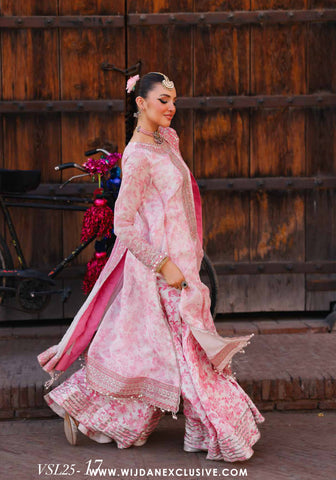 Vasal Unstitched Luxury Chiffon Vol-03 by Charizma VSL25-17