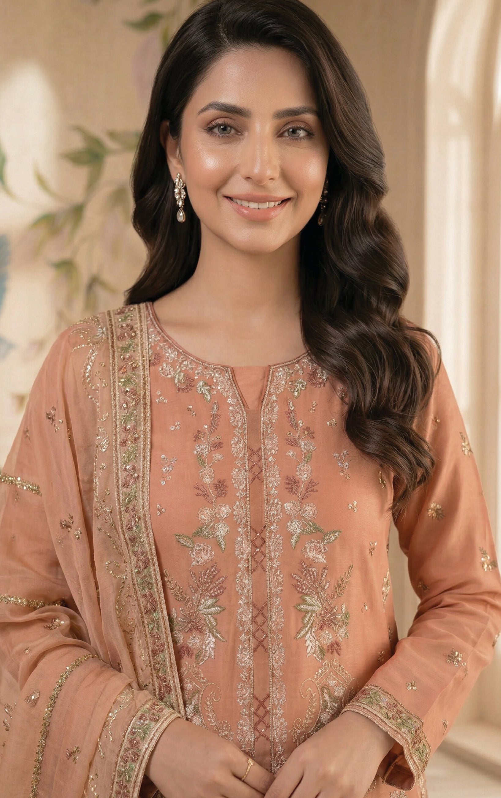 Dhamak by Wijdan | Unstitched Formal Premium Bana Dora Collection - 2026 (D-04)