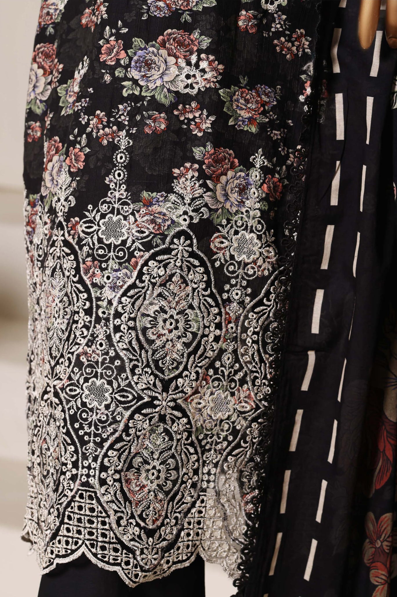 Sadabahar Stitched Laser Fusion Chikankari Vol-I Collection - 2026 SB26LF-05