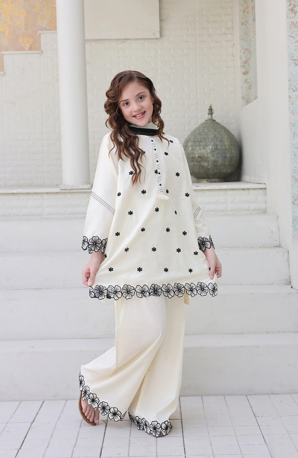Maya by Shanzey Kids | Stitched Embroidered Cambric Collection'26 (SHK-01)